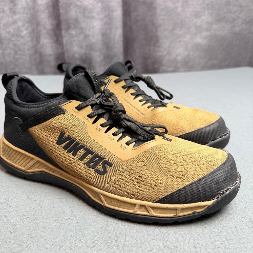 Viktos Core 2 Training Shoes Mens 13 Coyote Tan Black Tactical Fitness Sneakers